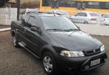 Fiat Strada gabine estendida 1.3 com ar cond e Dir Hid // otimo estado geral – 2004