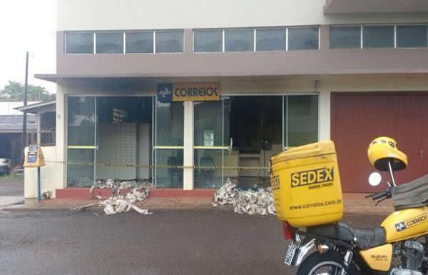 Furto Registrado na agência dos Correios em Clevelândia