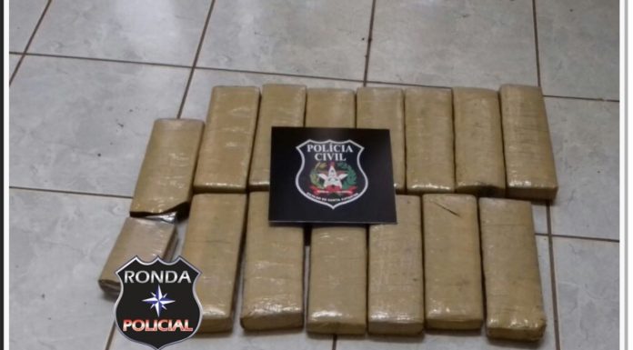 PM E PC APREENDE GRANDE QUANTIDADE DE DROGAS