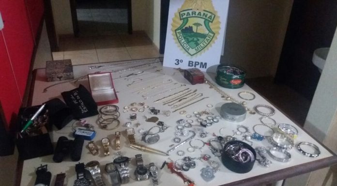 OBJETOS FURTADOS SÃO ENCONTRADOS EM CLEVELÂNDIA