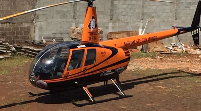 Polícia Civil apreende helicóptero em situação irregular em Pato Branco
