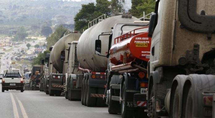 PR-280 Interditada- Greve dos Caminhoneiros