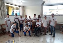 Apresentação dos alunos da capoeira da escola Clevelândia APAE!