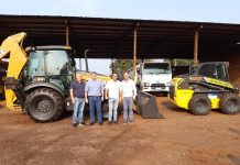 Clevelândia recebe novas máquinas para atender as demandas do município.