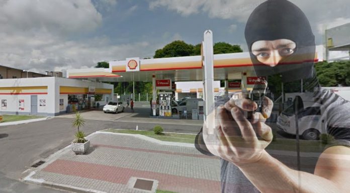 ASSALTO EM POSTO DE COMBUSTÍVEL EM CLEVELÂNDIA.